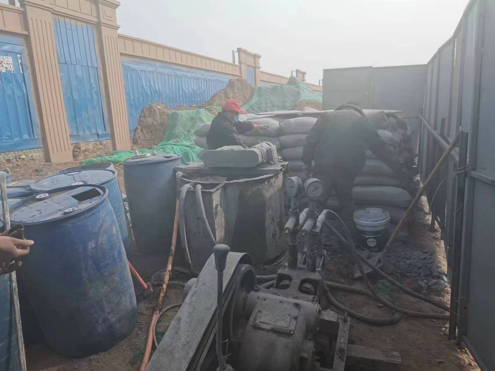 洞头地基沉降注浆加固